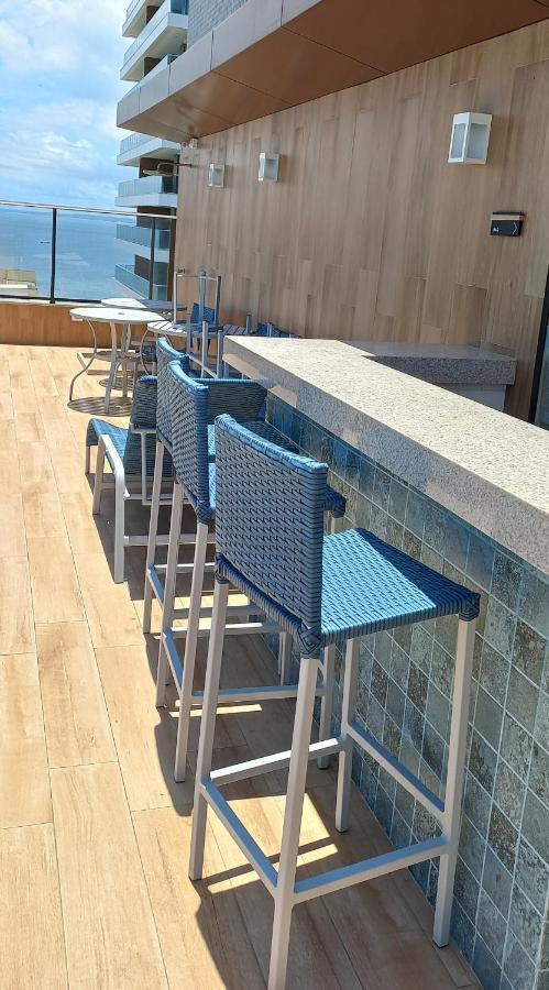 Loft Smart Farol Da Barra, Piscina Rooftop, Beira Mar No Farol Da Barra Salvador Eksteriør bilde